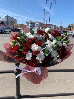 Бордовый закат 11258