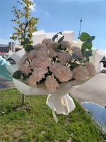 букет из кремовых диантусов