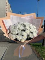 букет гигант из хризантемы алтай