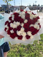 Контраст чувств 101 роза 11158