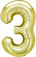 Шары фольгированные. Цифра № 3 11251